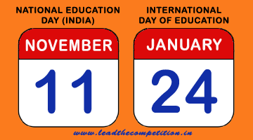National and International Education Days