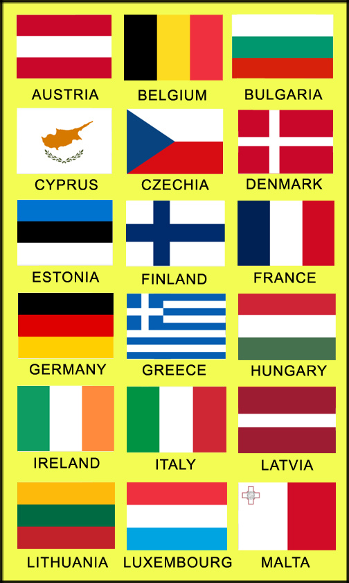 Flags of EU Countries