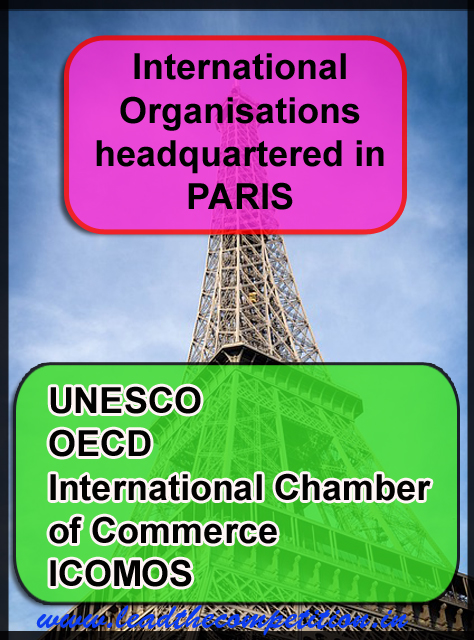 HQs Of International Organisations in Paris