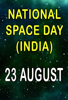 National Space Day of India