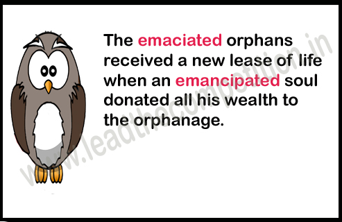 emaciated and emancipated difference